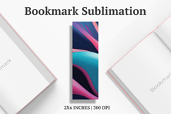 Colorful Bookmark Sublimation Product Image 1