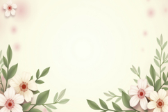 Floral Border background Product Image 1