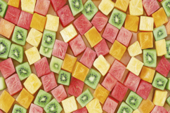 Fruit Cubes Background Wallpaper Product Image 1