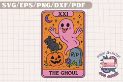 Halloween Tarot Card Funny SVG T shirt Quotes Design Product Image 1