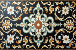 Intricate Floral Background Wallpaper Product Image 1