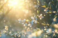 Plum Blossom Background Wallpaper Product Image 1
