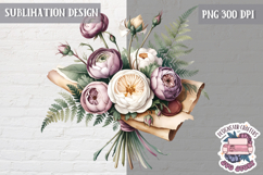 Spring Flowers Clipart Sublimation Bundle 57 PNG Bouquet Product Image 21