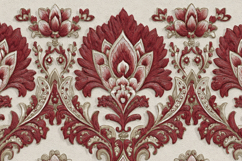Damask Pattern Background Wallpaper Product Image 1