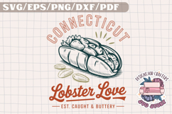 USA STATE America Vintage SVG Monochrome Design Food Product Image 1