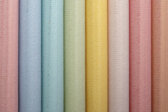 Pastel Colored Fabrics Background Wallpaper Product Image 1