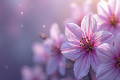 Pink Cherry Blossoms Background Wallpaper Product Image 1