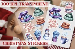 Christmas Sticker Sheet In My Grinch Era Winter Holiday PNG Product Image 1