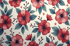 Cute Floral Pattern Background Product Image 1