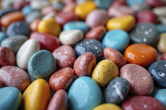 Colorful Pebbles Background Wallpaper Product Image 1