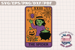 Halloween Tarot Card Funny SVG T shirt Quotes Design Product Image 1