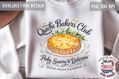 Social Homemade Food Club PNG Sublimation Design PNG Product Image 1