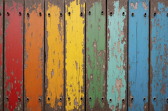 Weathered Wooden Planks Background Wallpaper Product Image 1