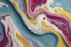 Colorful Fluid Paint Background Product Image 1