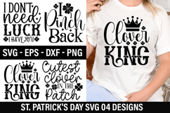 St. Patrick's Day SVG Design - i dont need luck i have you Product Image 1