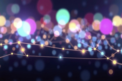 Glowing Nodes Background Wallpaper Product Image 1