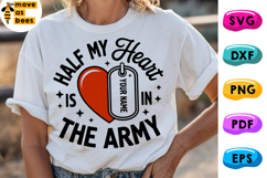 Soldier&#039;s Mom Quote Svg, Png, Military Mom Shirt Svg Product Image 1