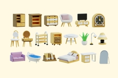 3D Home Furniture Pack Product Image 2