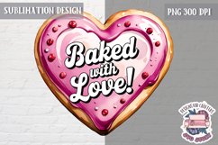 Valentine Quote Symbol Love Sublimation Design PNG Heart Product Image 1