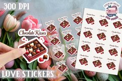 Love sticker Sheet Valentine Day Lovers Funny Sweets PNG Product Image 1