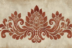 Damask Pattern Background Wallpaper Product Image 1