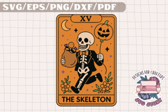 Halloween Tarot Card Funny SVG T shirt Quotes Design Product Image 1
