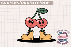 Groovy Summer Pastel Colors SVG Design Mascot Product Image 1