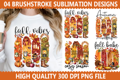 Fall Vibes - Autumn Sublimation PNG Design Product Image 1