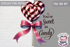 Valentine Quote Symbol Love Sublimation Design PNG Heart Product Image 1