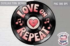 Valentine Quote Symbol Love Sublimation Design PNG Heart Product Image 1