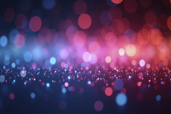 Red Blue Bokeh Background Product Image 1