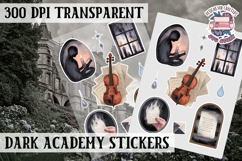 Gothic sticker sheet Magic Scrapbook PNG Spells Witch Product Image 1