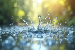 Water Splash Background Wallpaper Product Image 1