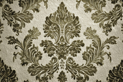 Green Damask Pattern Background Product Image 1