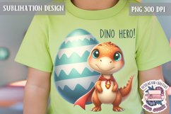 Cute Animal Dinosaur Sublimation Design PNG Spring Dino Product Image 1