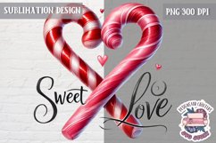 Valentine Quote Symbol Love Sublimation Design PNG Heart Product Image 1