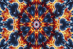 Colorful kaleidoscope Background Product Image 1