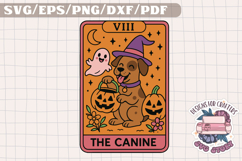 Halloween Tarot Card Funny SVG T shirt Quotes Design Product Image 1