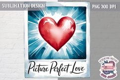 Valentine Quote Symbol Love Sublimation Design PNG Heart Product Image 1