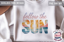 Summer Sublimation Design Beach Funny Ocean Breeze Quote Product Image 1