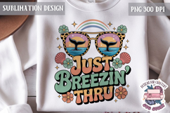 Sassy Summer Tropical Clipart PNG Sublimation Beach Vibe Product Image 1