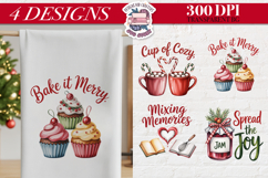 Christmas KITCHEN Quote Clipart PNG Sublimation 4 Design Product Image 1