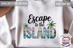 Summer Sublimation Design Beach Funny Ocean Breeze Quote Product Image 1