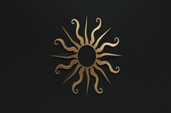 Golden Sun Background Product Image 1