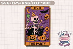 Halloween Tarot Card Funny SVG T shirt Quotes Design Product Image 1