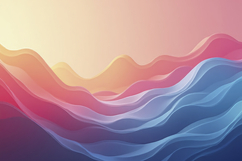 Colorful Waves Background Product Image 1