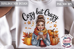 Fall Quote Clipart PNG Sublimation Cozy Ideas Tshirt Product Image 1