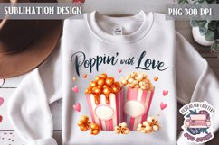 Valentine Love Quote Cute Heart Sublimation Design PNG Sweet Product Image 1