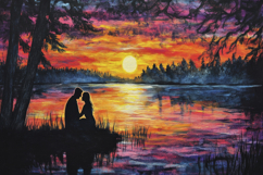 Couple With Natural Background Wallpaper Product Image 1