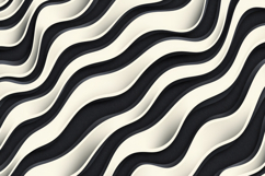 Abstract Black and White Wave Pattern Background Wallpaper Product Image 1